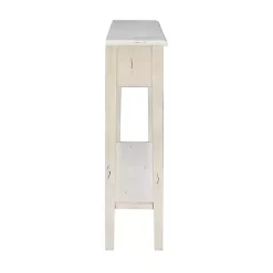 Kirklands Home Paloma Cream 4-Drawer Console Table Ivory Clearance
