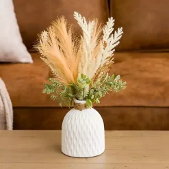 Arrangements & Greenery>Kirklands Home Pampas Reed Arrangement