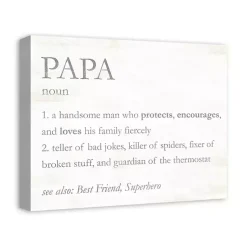 Kirklands Home Papa Definition Wall Plaque Clearance
