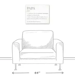 Kirklands Home Papa Definition Wall Plaque Clearance