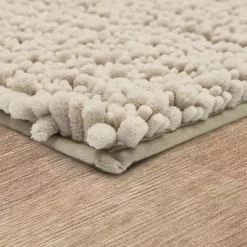 Kirklands Home Parchment Lofty Pile Chenille Bath Mat, 34 in. Tan Discount