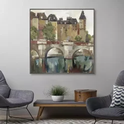 Kirklands Home Paris Late Summer Framed Canvas Art Print Multi Clearance