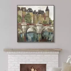 Kirklands Home Paris Late Summer Framed Canvas Art Print Multi Clearance
