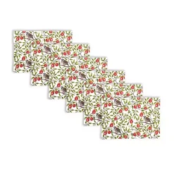 Christmas Dining & Entertaining>Kirklands Home Partridge in a Pear Tree Placemats, Set of 6