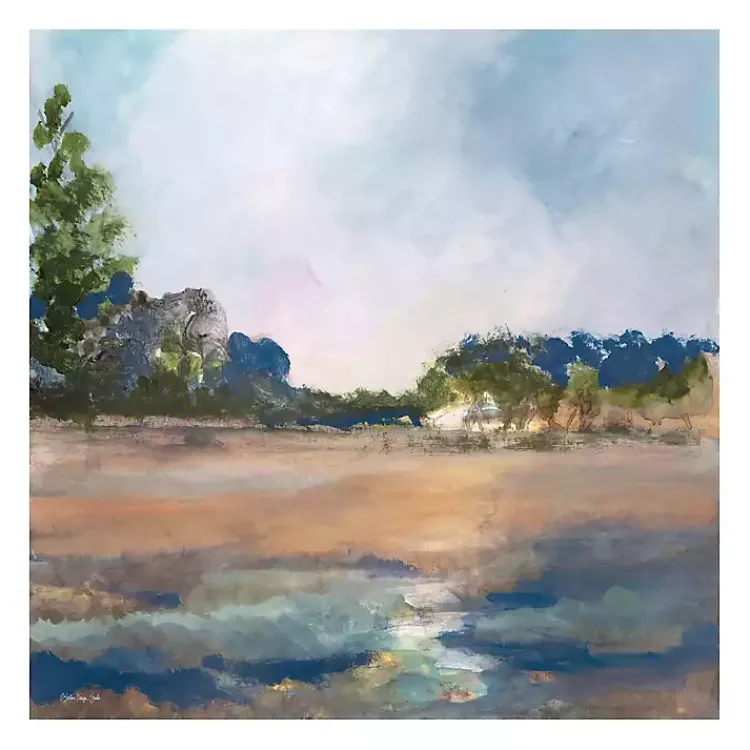 Kirklands Home Pastel Countryside II Canvas Art Print Sale
