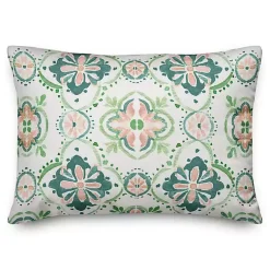 Kirklands Home Pastel Medallions Outdoor Accent Pillow Best