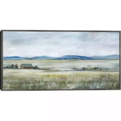 Kirklands Home Patterson's Farm Framed Canvas Art Print Green Best