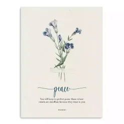 Kirklands Home Peace Affirmations Canvas Art Print, 18x24 in. Outlet