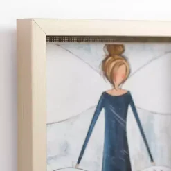 Kirklands Home Peace Angel Framed Art Print Outlet