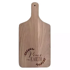 Christmas Dining & Entertaining>Kirklands Home Peace on Earth Cutting Board Brown