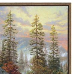 Kirklands Home Peaceful Retreat Framed Canvas Art Print Sale