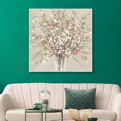 Kirklands Home Peach Blossom Framed Canvas Art Print Best