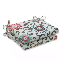 Kirklands Home Peachtini Pom Pom Play Seat Cushions, Set of 2 Discount