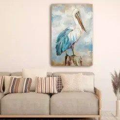 Kirklands Home Pelican Perch Canvas Art Print, 32x48 in. Outlet