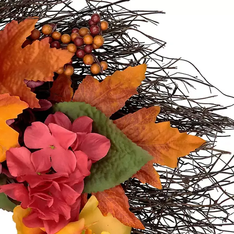 Wreaths>Kirklands Home Peony and Mum Floral Wreath