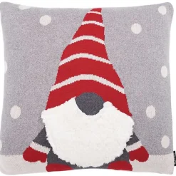 Christmas Pillows>Kirklands Home Peppermint Gnome Pillow