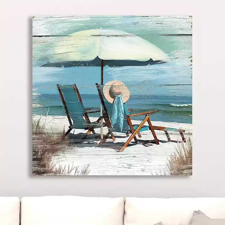 Kirklands Home Perfect Spot Canvas Art Print, 20x20 in. Blue Online