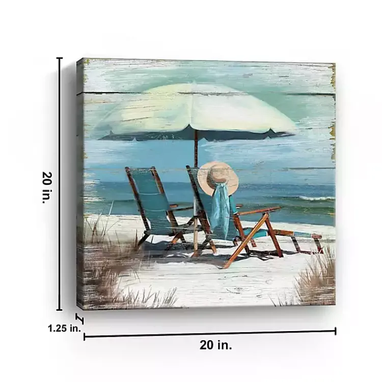 Kirklands Home Perfect Spot Canvas Art Print, 20x20 in. Blue Online