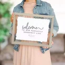 Kirklands Home Perfectly Imperfect Life Wall Plaque Sale