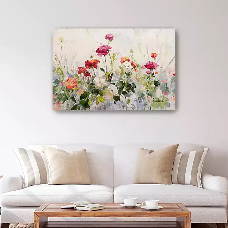 Kirklands Home Persian Buttercups Canvas Art Print, 48x32 in. Sale