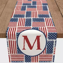 Kirklands Home Personalized American Flag Table Runner, 90 in. Sale