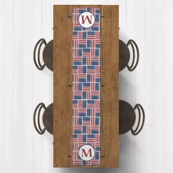 Kirklands Home Personalized American Flag Table Runner, 90 in. Sale