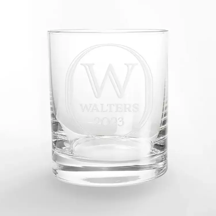 Kirklands Home Personalized Art Deco Whiskey Glasses, Set of 2 Outlet