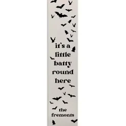 Halloween>Kirklands Home Personalized Batty Around Here Porch Board