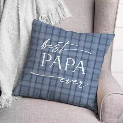 Pillows>Kirklands Home Personalized Best Ever Indoor/Outdoor Pillow Blue