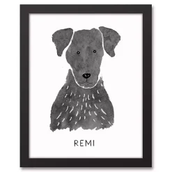 Kirklands Home Personalized Black Labrador Canvas Wall Plaque Sale