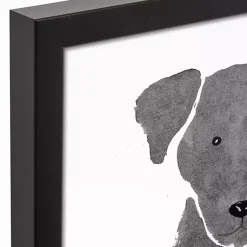 Kirklands Home Personalized Black Labrador Canvas Wall Plaque Sale