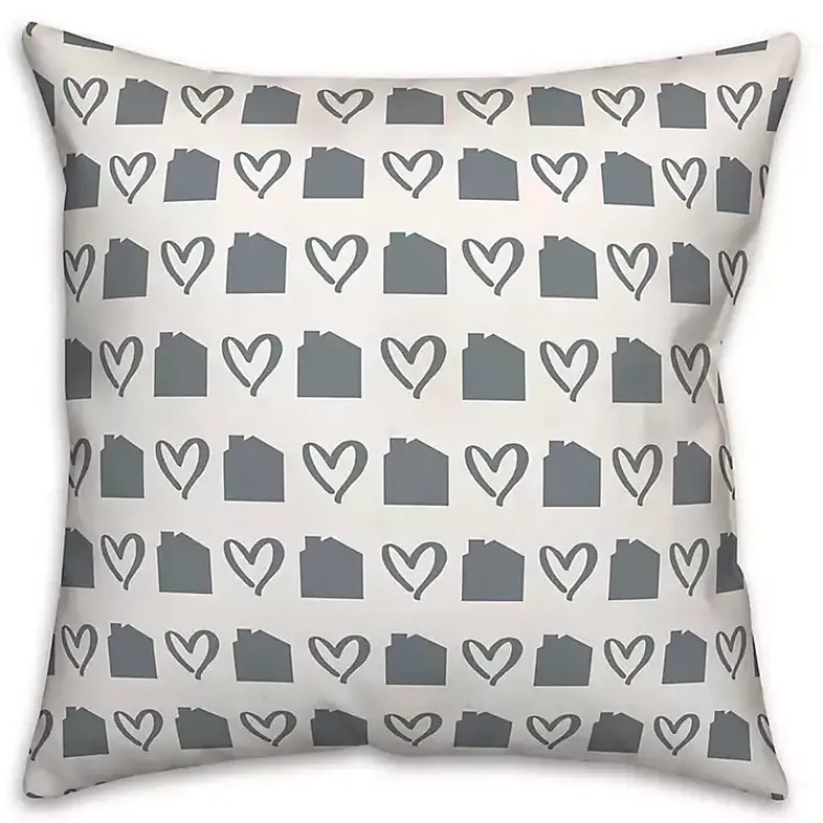 Kirklands Home Personalized Home Sweet Home Outdoor Pillow Blue Discount