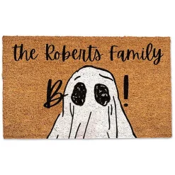 Halloween>Kirklands Home Personalized Boo Ghost Doormat