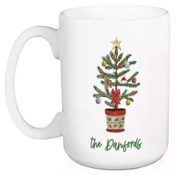 Christmas Dining & Entertaining>Kirklands Home Personalized Christmas Tree Mugs, Set of 2