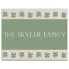 St Patricks Day Decorations>Kirklands Home Personalized Clover Stripe Irish Canvas Print