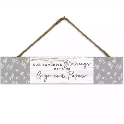 Kirklands Home Personalized Favorite Blessings Wall Plaque New