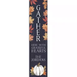 Fall>Kirklands Home Personalized Gather Here Porch Board