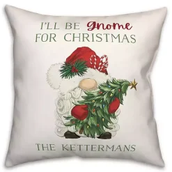 Christmas Pillows>Kirklands Home Personalized Gnome for Christmas Pillow