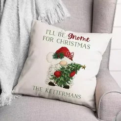 Christmas Pillows>Kirklands Home Personalized Gnome for Christmas Pillow