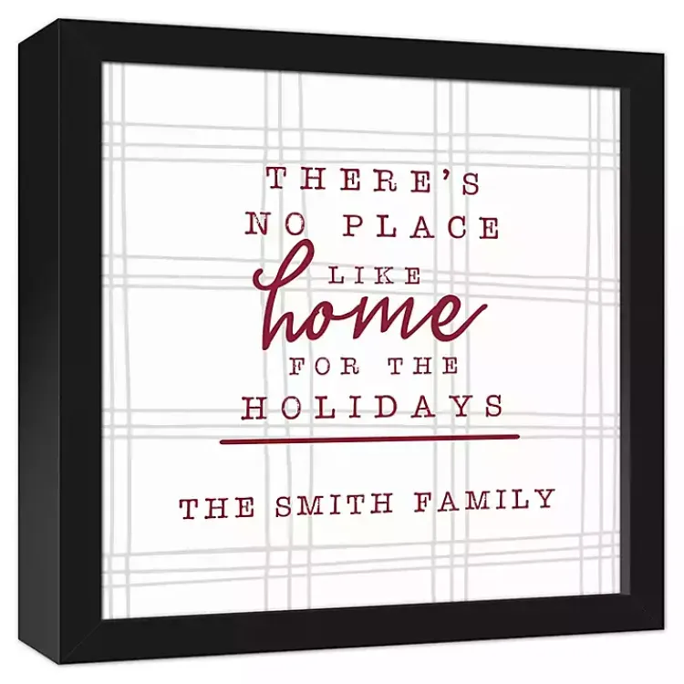 Christmas Art & Wall Decor>Kirklands Home Personalized Home for the Holidays Wall Plaque