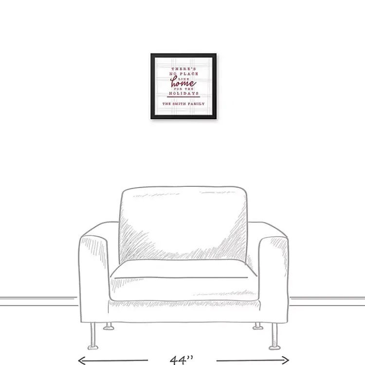 Christmas Art & Wall Decor>Kirklands Home Personalized Home for the Holidays Wall Plaque