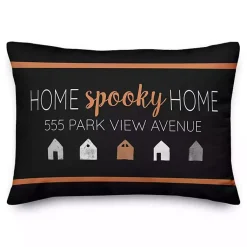 Halloween>Kirklands Home Personalized Home Spooky Home Pillow