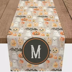 Halloween>Kirklands Home Personalized Jack-O-Lantern Table Runner, 72 in.