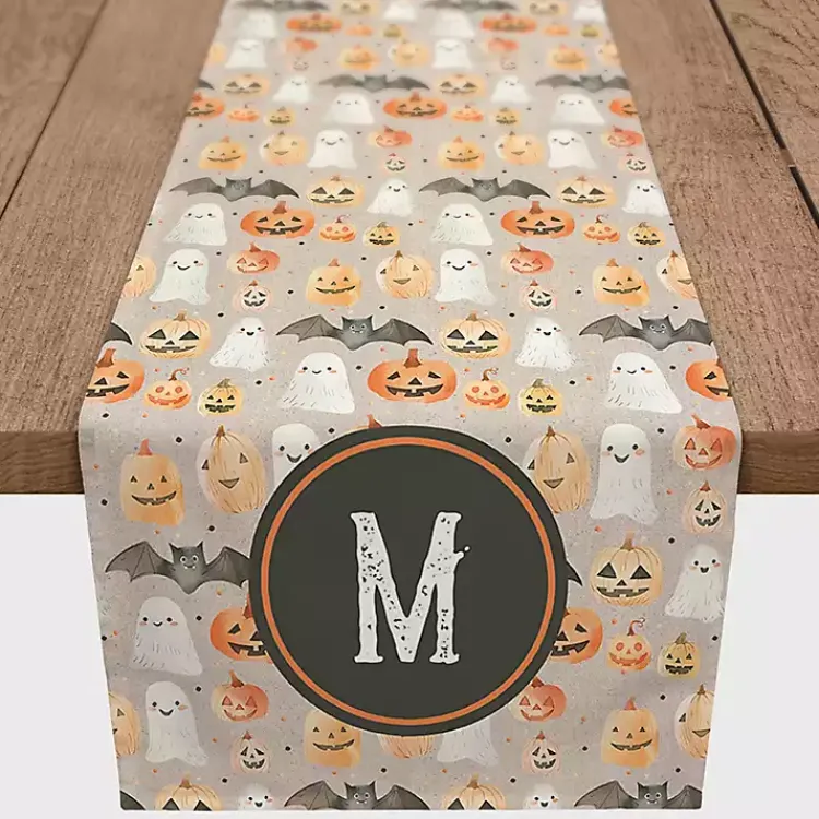 Kirklands Home Personalized Jack-O-Lantern Table Runner, 90 in.