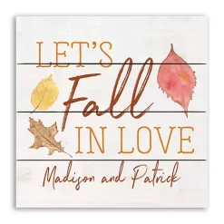 Fall>Kirklands Home Personalized Let's Fall In Love Harvest Wall Art