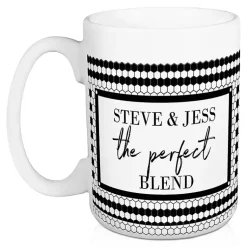 Kirklands Home Personalized Perfect Blend Mugs, Set of 2 Outlet
