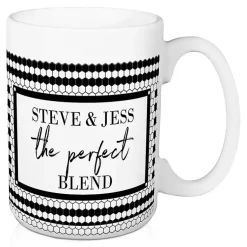 Kirklands Home Personalized Perfect Blend Mugs, Set of 2 Outlet