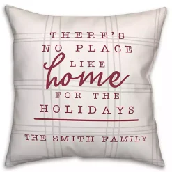 Pillows>Kirklands Home Personalized Plaid Home Holidays Outdoor Pillow