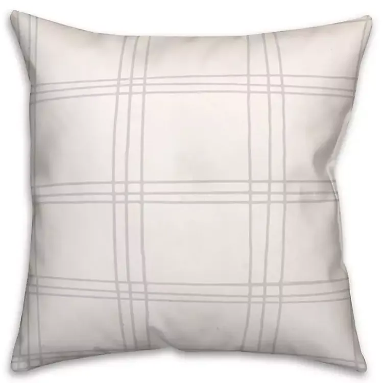 Pillows>Kirklands Home Personalized Plaid Home Holidays Outdoor Pillow