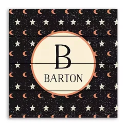 Halloween>Kirklands Home Personalized Star and Moon Wall Plaque